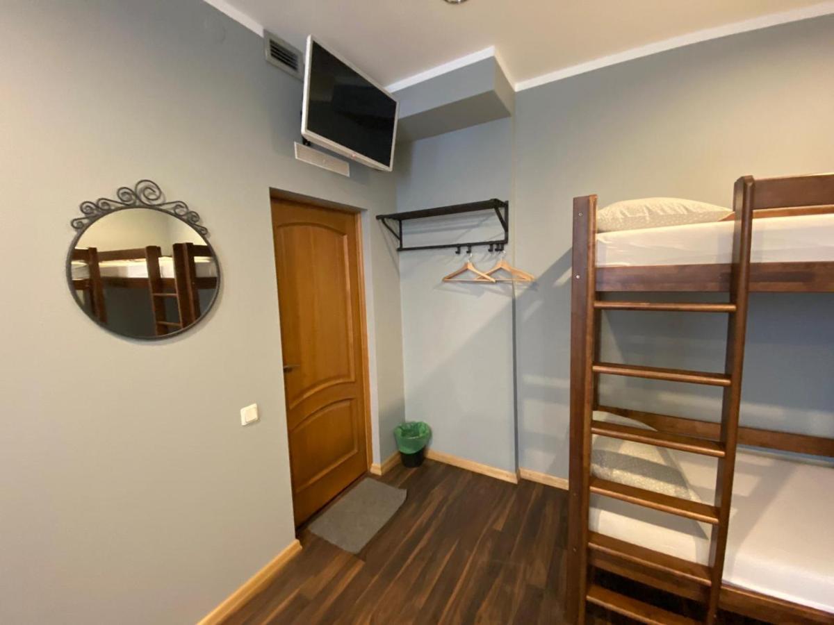 Aparthotel Рига Экстерьер фото Hostel room in Vilnius, Lithuania