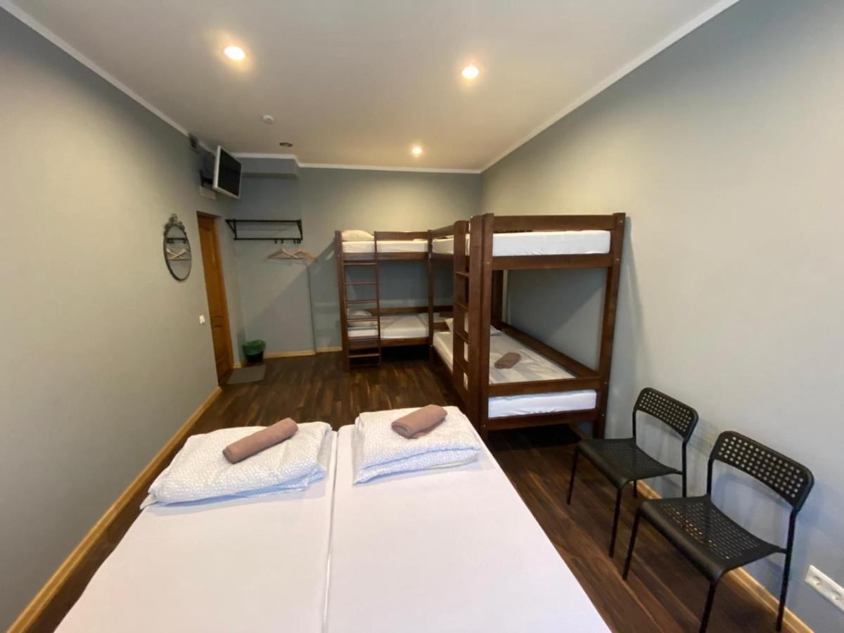 Aparthotel Рига Экстерьер фото A room at the hostel