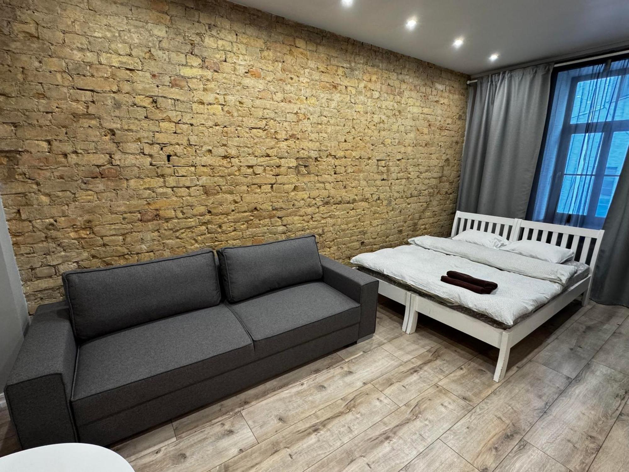 Aparthotel Рига Экстерьер фото A typical studio apartment