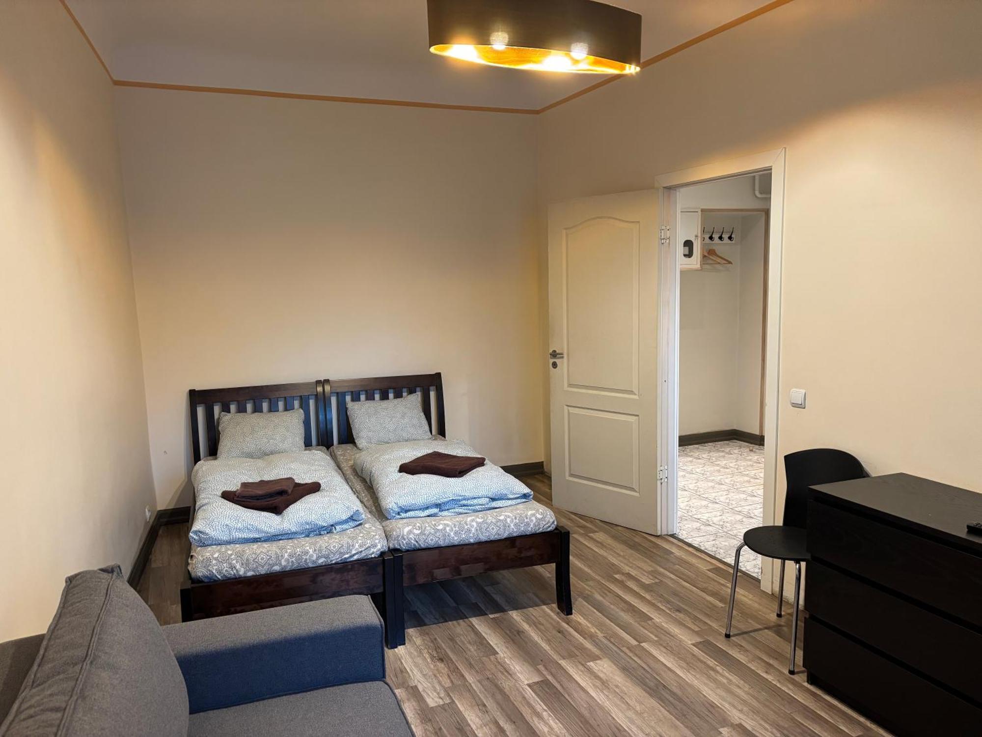 Aparthotel Рига Экстерьер фото A room at the hostel