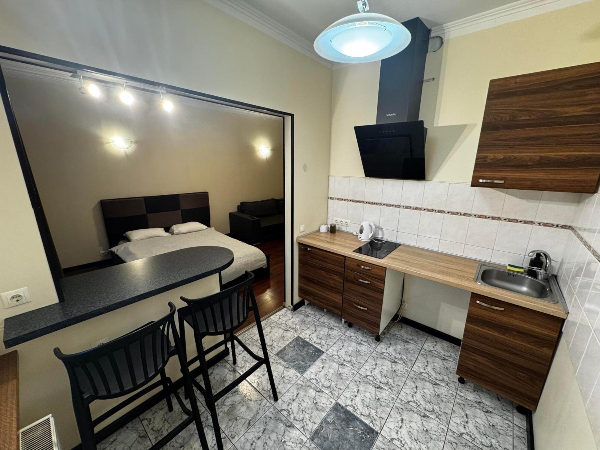 Aparthotel Рига Экстерьер фото A typical studio apartment