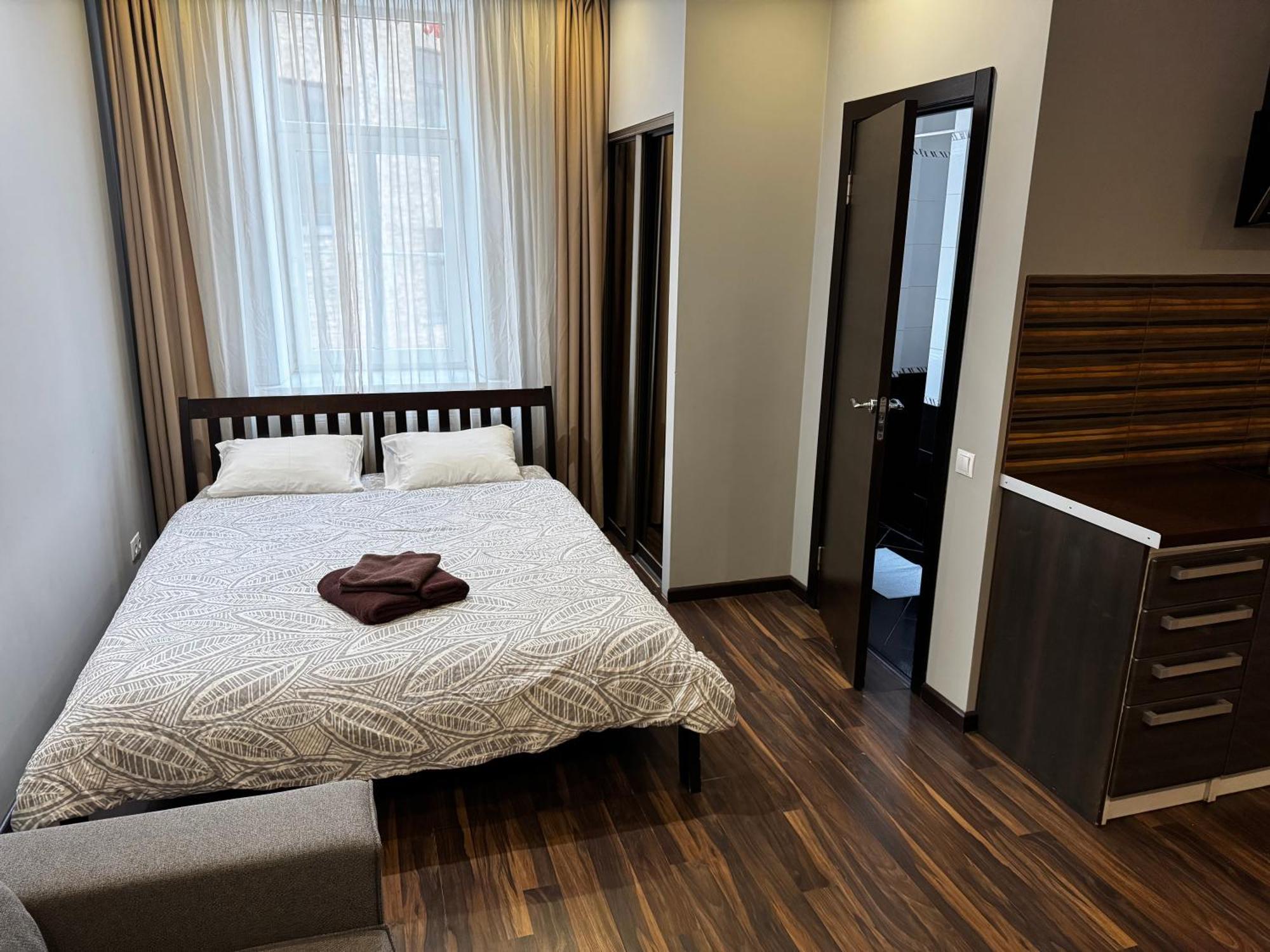 Aparthotel Рига Экстерьер фото A typical studio apartment